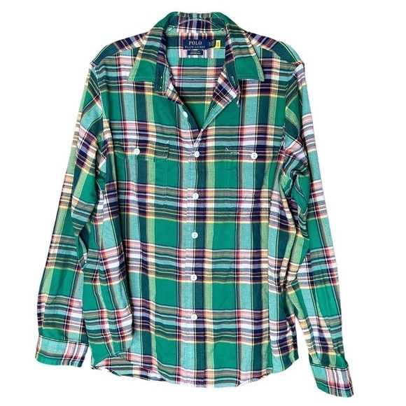 Polo Ralph Lauren Other - Polo Ralph Lauren Classic Fit Performance Flannel Button Down Shirt. Size XL